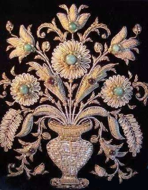 ज़रदोज़ी  कढ़ाई (Zardozi embroidery)